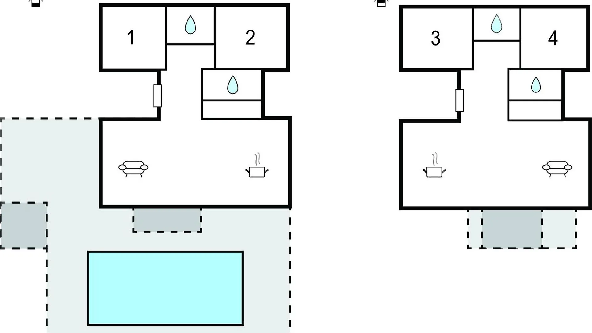Villa Bay View Diminići Hırvatistan